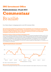 Commentaar Brazilië juli 2015