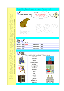 categorie eer/oor/eur