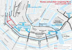 PPPPPPP Routes autoverkeer omgeving Munt