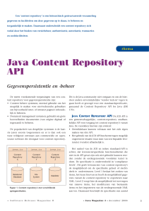 Java Content Repository API