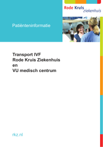 Transport IVF Rode Kruis Ziekenhuis en VU medisch centrum