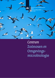 Centrum Zoönosen en Omgevingsmicrobiologie Brochure