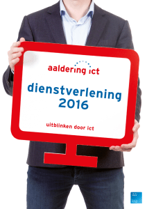 Dienstverlening 2016 Aaldering ICT