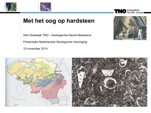 Wim Dubelaar - Nederlandse Geologische Vereniging