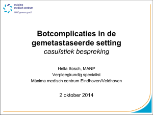 Botcomplicaties in de gemetastaseerde setting