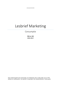 Lesbrief Marketing