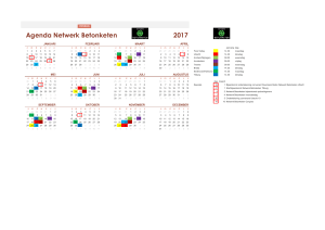 Agenda Netwerk Betonketen 2017