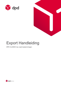 Export Handleiding