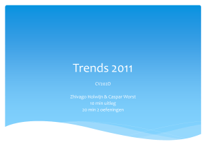 Trends 2011 - WordPress.com