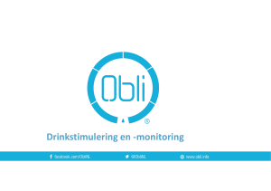 Drinkstimulering en -monitoring