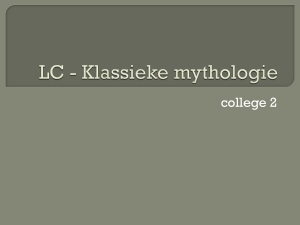 LC - Klassieke mythologie