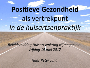 PowerPoint-presentatie - Huisartsenkring Nijmegen eo