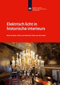 Elektrisch licht in historische interieurs