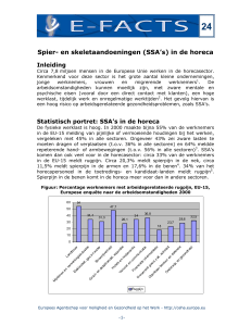 E-fact 24 - Spier- en skeletaandoeningen (SSA`s) in de - EU-OSHA