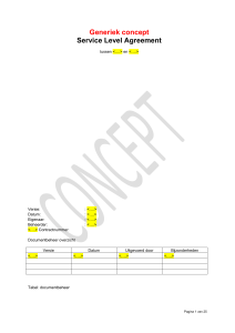 Bijlage 10 SLA concept 0.4 20-08-2012 (1)