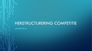 Herstructurering competitie