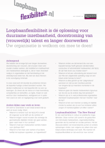 factsheet - Loopbaanflexibiliteit by Qidos