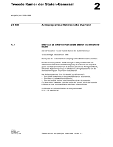 Actieprogramma Elektronische Overheid