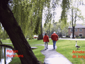 ppt de Wandeling mini D Anneke de Jong Marjan Hurkmans