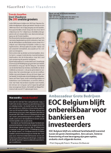 EOC Belgium blijft onbereikbaar voor bankiers en