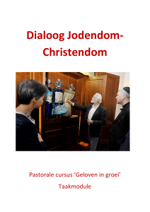 Dialoog Jodendom- Christendom - Bisdom `s