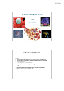 Presentatie Huub Savelkoul_Basisprincipes immunologie