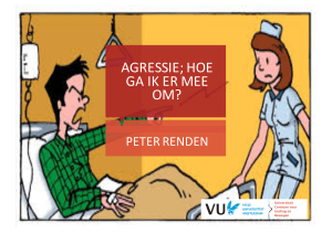 Agressie - VU FGB - Vrije Universiteit Amsterdam