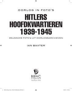 hitlers hoofdkwartieren 1939-1945