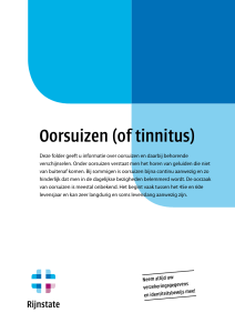 Oorsuizen (of tinnitus)