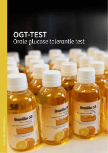 (Orale Glucose Tolerantie)-test - AZ Sint