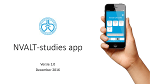 NVALT-studies app - NVALT