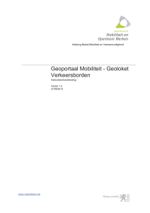 Geoportaal Mobiliteit - Geoloket Verkeersborden