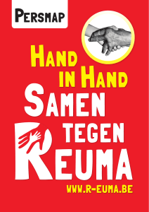 persdossier Hand in hand, samen tegen reuma