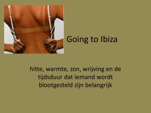 Going to Ibiza