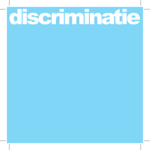 discriminatie