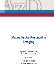 Magnetische Resonantie Imaging