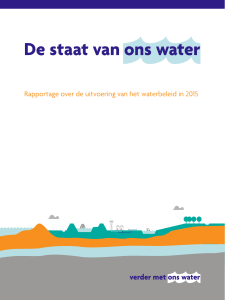 Rapportage over de uitvoering van het waterbeleid