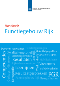 Handboek - Functiegebouw Rijk