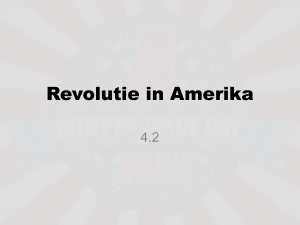 Revolutie in Amerika
