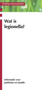 Wat is legionella? - Stichting Veteranenziekte