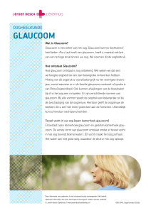 Glaucoom - Jeroen Bosch Ziekenhuis