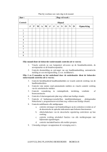 Beheerder BMI algemeen checklist voorblad