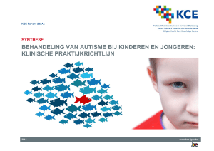 Behandeling van autisme bij kinderen en jongeren