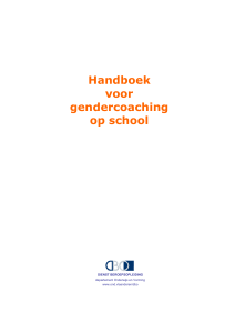 Handboek voor gendercoaching op school