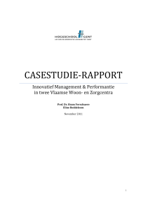 Casestudie-rapport woon- en zorgcentra