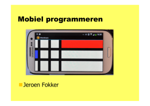 Mobiel programmeren