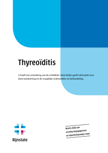Thyreoïditis
