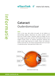 Cataract - Elkerliek ziekenhuis