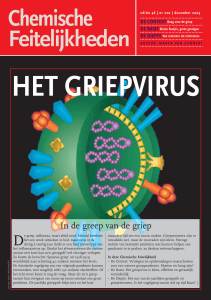 het griepvirus - Chemische Feitelijkheden