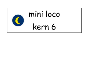 Kaarten Mini Loco